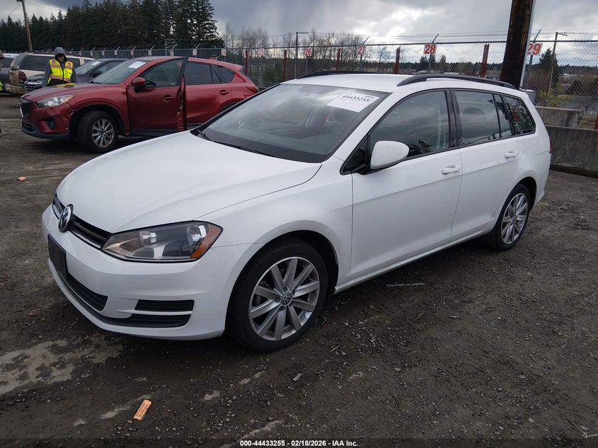 2017 Volkswagen Golf Sportwagen Tsi S/Tsi Se/Tsi Sel