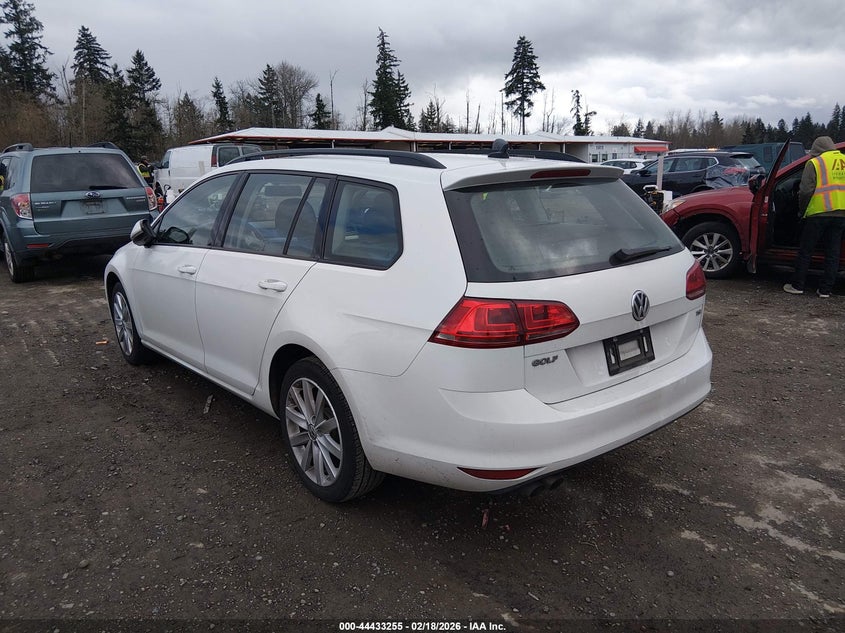 2017 Volkswagen Golf Sportwagen Tsi S/Tsi Se/Tsi Sel