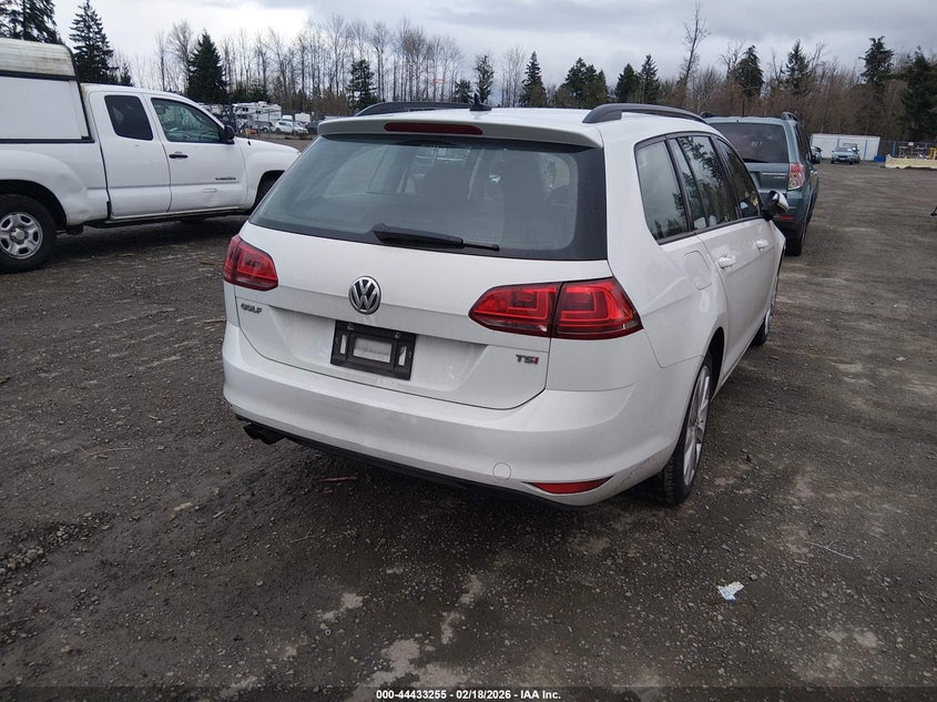 2017 Volkswagen Golf Sportwagen Tsi S/Tsi Se/Tsi Sel