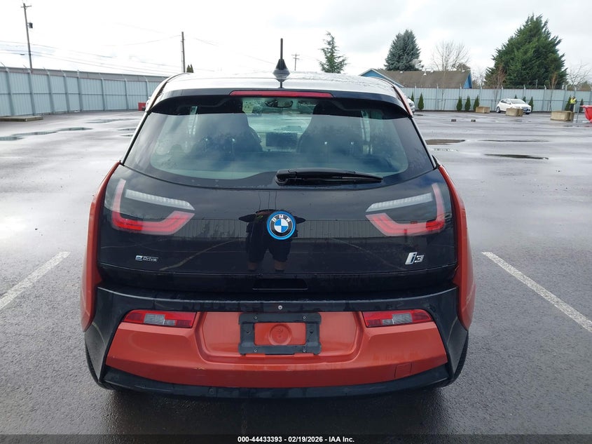 2015 BMW I3 Base W/Range Extender VIN: WBY1Z4C57FV500563 Lot: 44433393