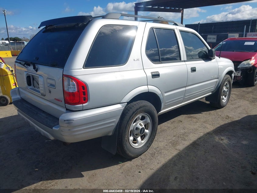 2001 ISUZU RODEO auction photo 4