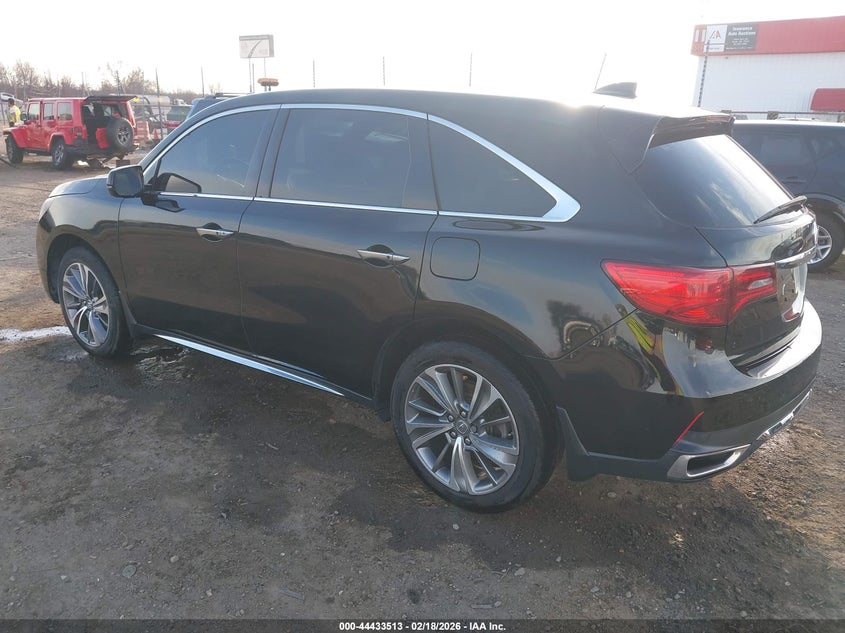 2018 Acura Mdx Technology Package Acurawatch Plus Pkg