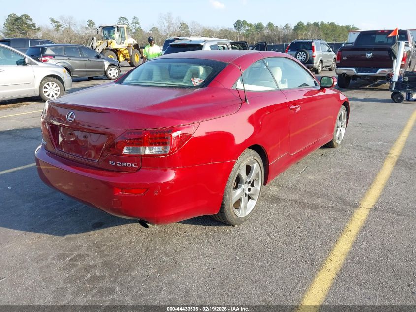 2010 Lexus Is 250C