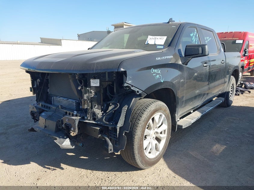 2025 Chevrolet Silverado 1500 2wd  Short Bed Custom 1GCPABEK7SZ174860 photo 1