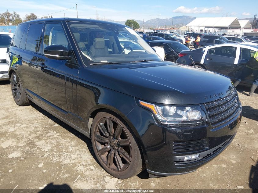 2017 Land Rover Range Rover 5.0L V8 Supercharged