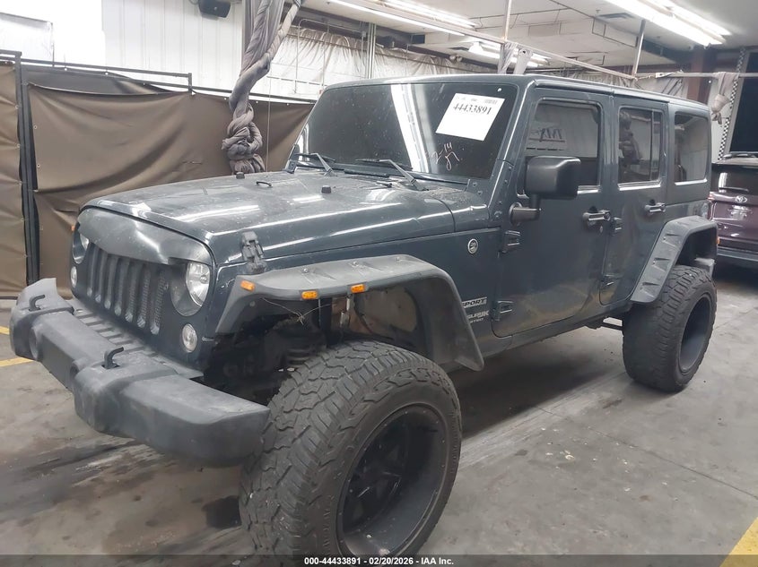 2018 Jeep Wrangler Jk Unlimited Sport S 4X4