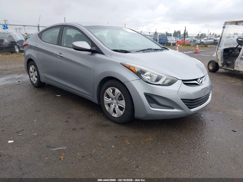 2016 Hyundai Elantra Se