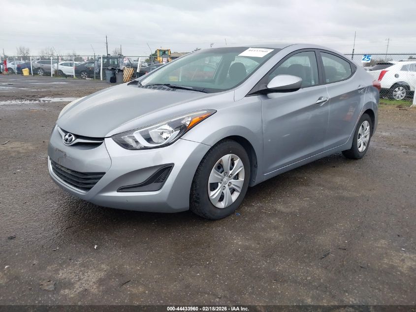 2016 Hyundai Elantra Se