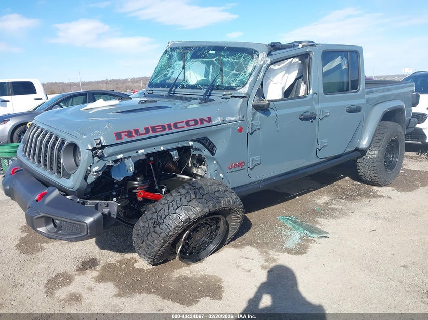 Vin: 1c6rjtbg7sl530264, lot: 44930706, jeep gladiator rubicon 20252