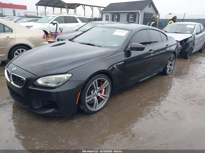 Vin: wbs6c9c51edv73530, lot: 44930762, bmw m6 gran coupe 20142