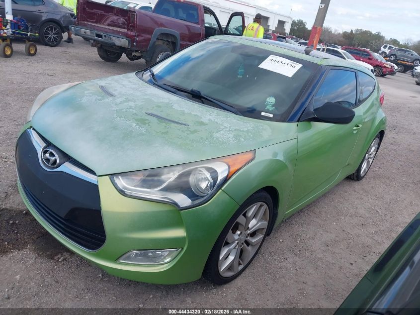 2012 Hyundai Veloster Base W/Black