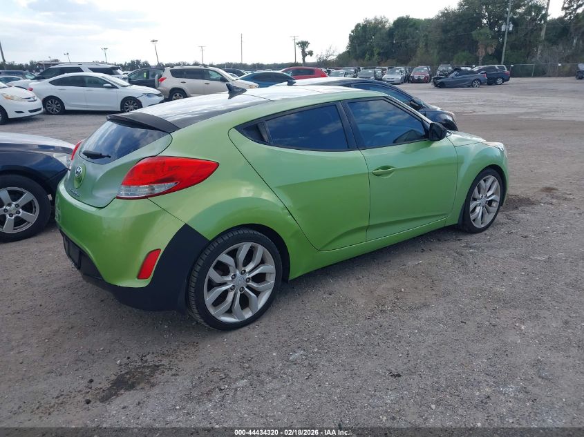2012 Hyundai Veloster Base W/Black