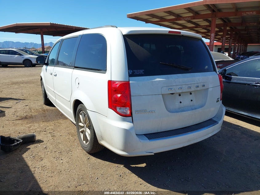 Vin: 2c4rdgcg3er401522, lot: 44930962, dodge grand caravan sxt 20143