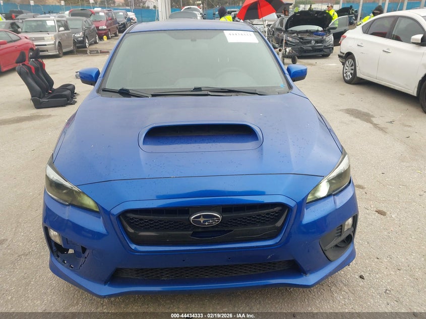 2015 Subaru Wrx VIN: JF1VA1A61F9835515 Lot: 44434333