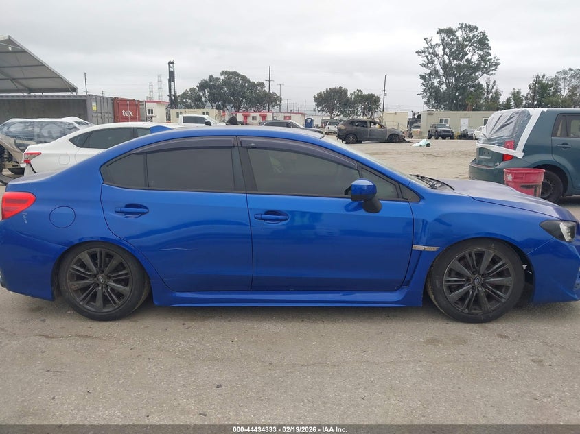 2015 Subaru Wrx VIN: JF1VA1A61F9835515 Lot: 44434333