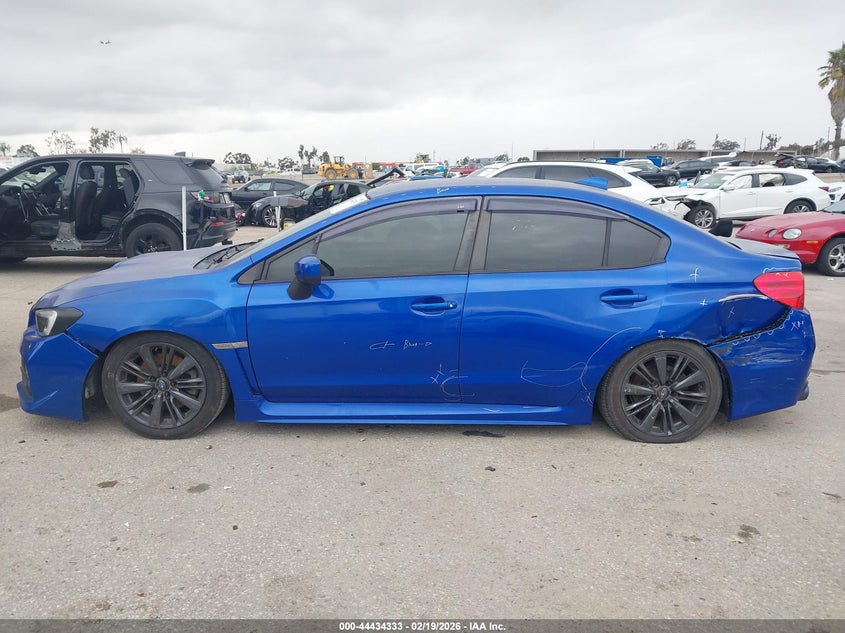 2015 Subaru Wrx VIN: JF1VA1A61F9835515 Lot: 44434333