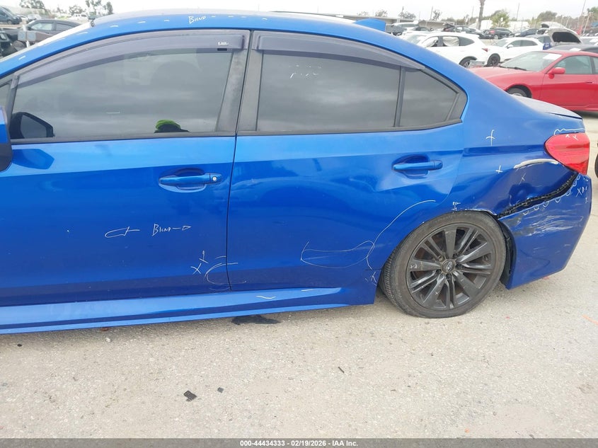 2015 Subaru Wrx VIN: JF1VA1A61F9835515 Lot: 44434333