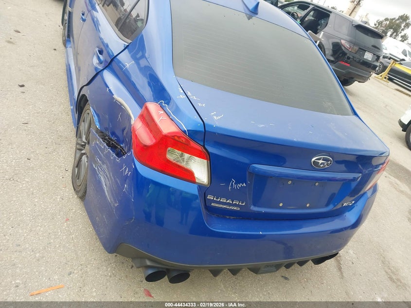 2015 Subaru Wrx VIN: JF1VA1A61F9835515 Lot: 44434333