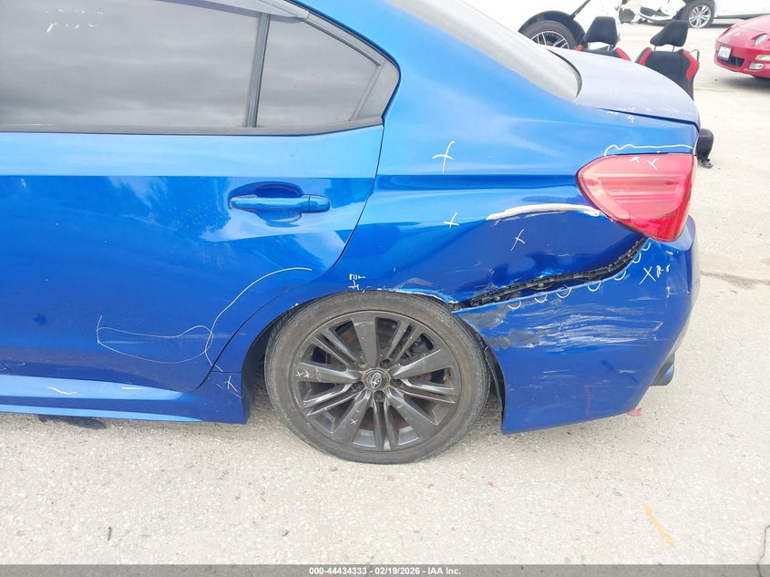 2015 Subaru Wrx VIN: JF1VA1A61F9835515 Lot: 44434333