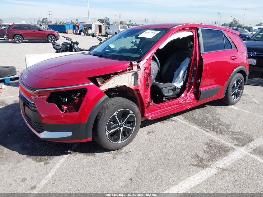 Vin: kndcp3le6s5255324, lot: 44931192, kia niro lx 20252