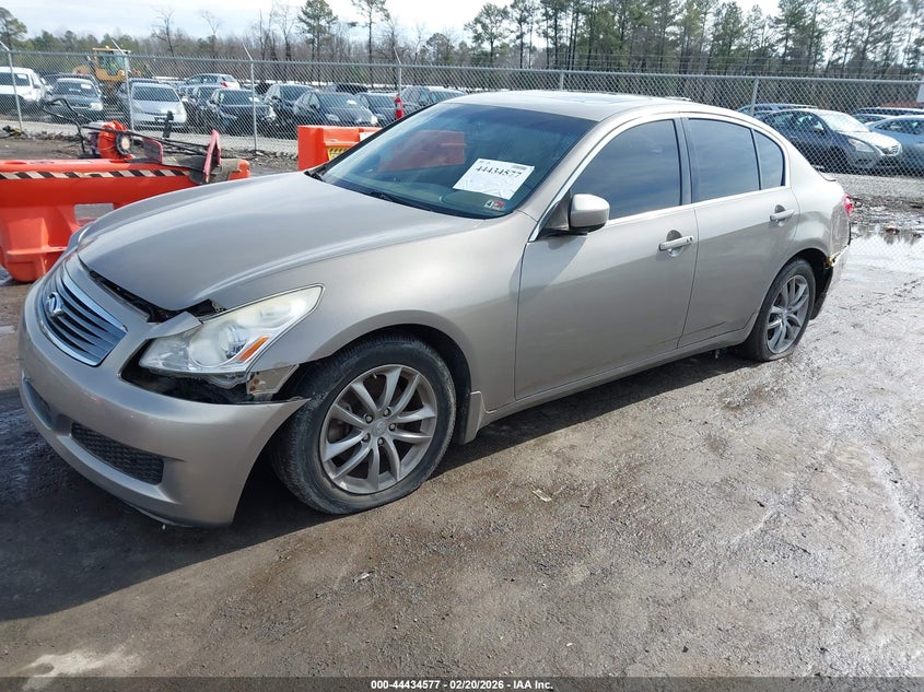 2009 Infiniti G37X