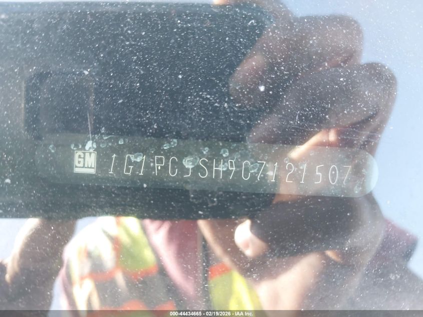 2012 Chevrolet Cruze Ls VIN: 1G1PC5SH9C7121507 Lot: 44434665