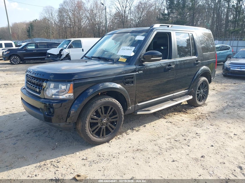 Vin: salag2v69ga792364, lot: 44931481, land rover lr4 20162