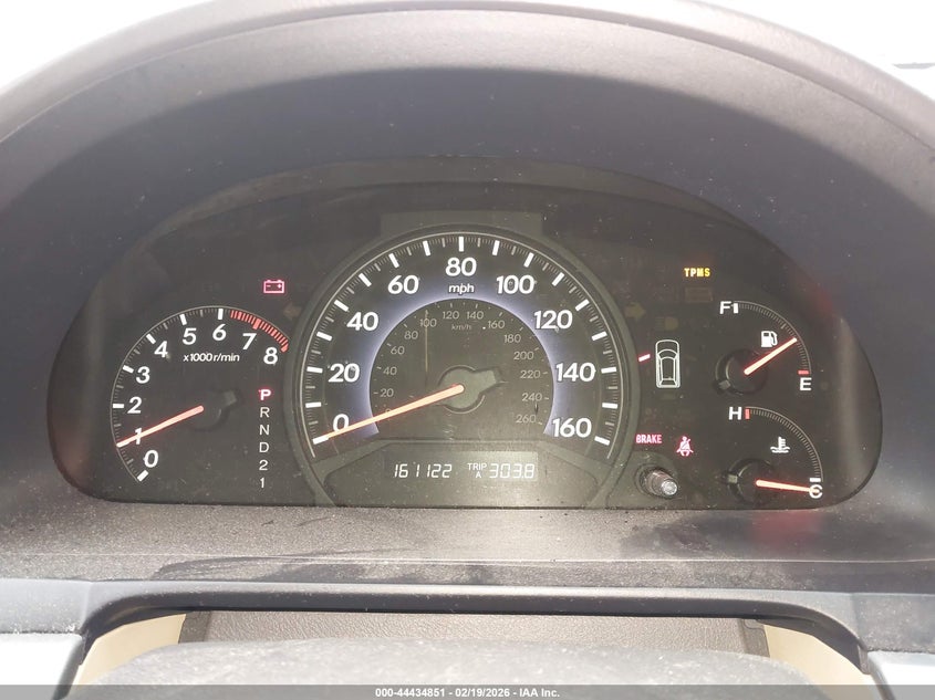 2008 Honda Odyssey Ex-L VIN: 5FNRL38718B065891 Lot: 44434851