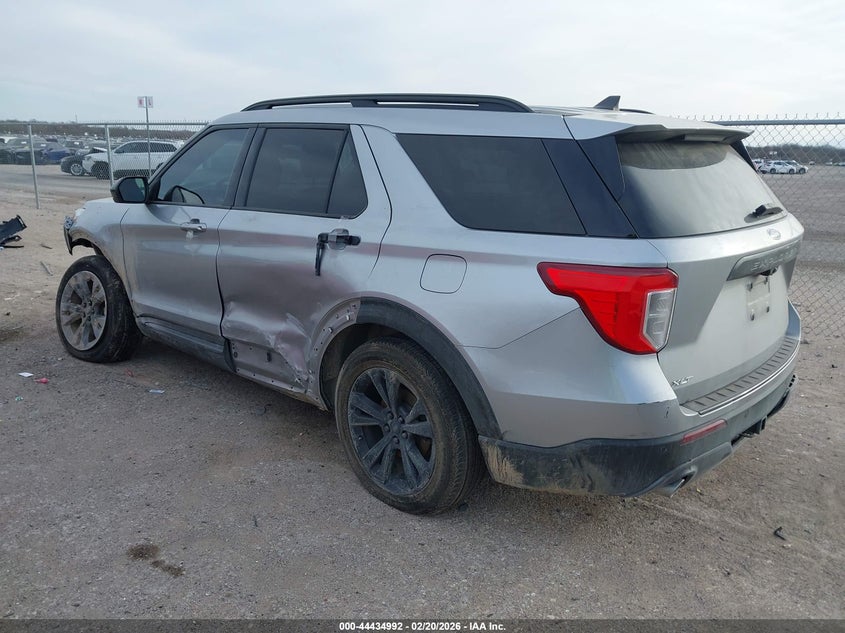 Vin: 1fmsk7dh8nga74062, lot: 44931632, ford explorer xlt 20223