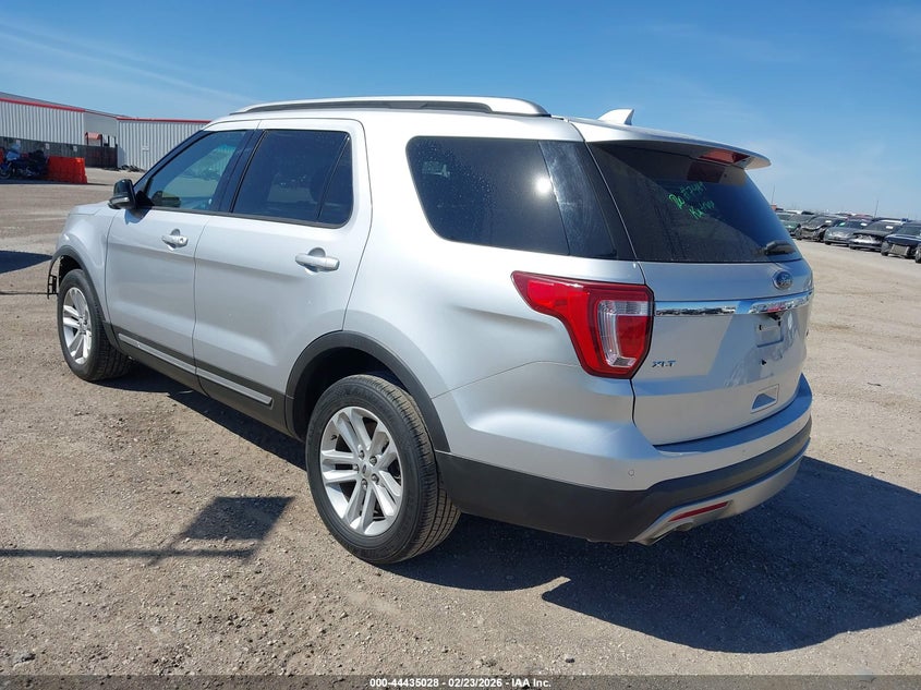 Vin: 1fm5k7d85ggb35271, lot: 44931668, ford explorer xlt 20163