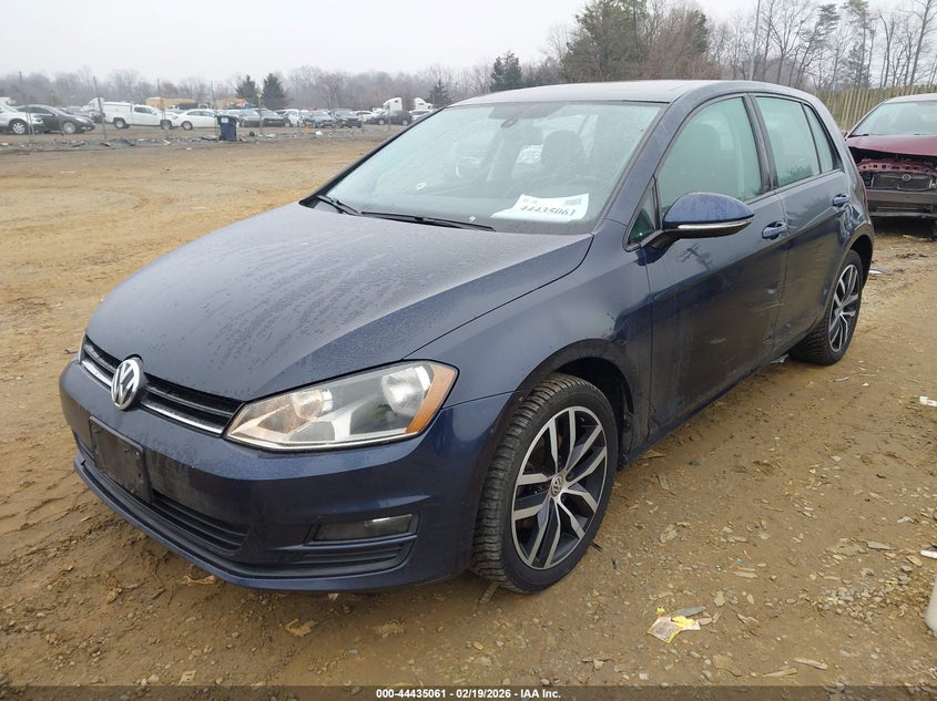 2017 Volkswagen Golf Tsi S 4-Door/Tsi Se 4-Door/Tsi Sel 4-Door/Tsi Wolfsburg Edition 4-Door