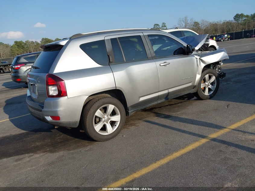 Vin: 1c4njdbb9gd713863, lot: 44931723, jeep compass sport 20164