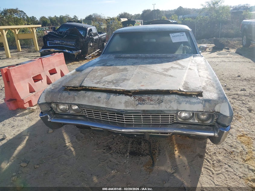 1968 Chevrolet Impala VIN: 1648781143756 Lot: 44435145