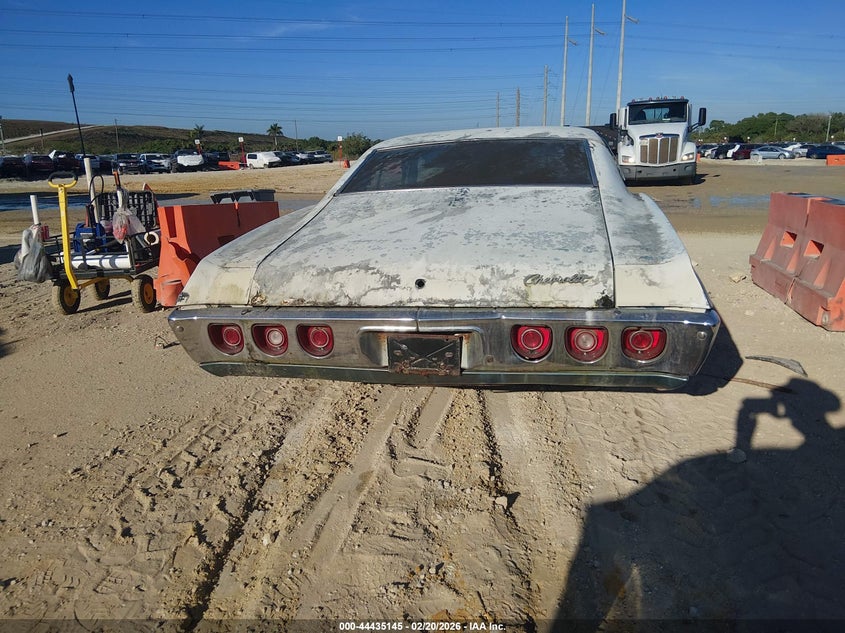 1968 Chevrolet Impala VIN: 1648781143756 Lot: 44435145