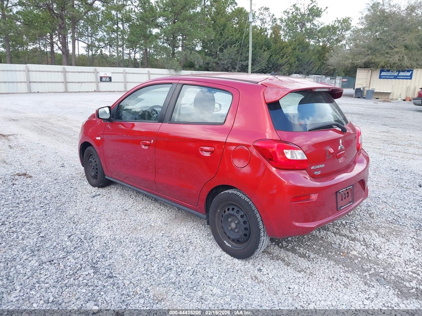 Vin: ml32a3hj5lh007698, lot: 44931847, mitsubishi mirage es/se 20203