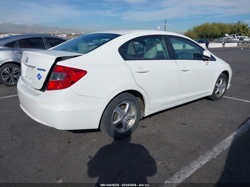 2012 Honda Civic Natural Gas