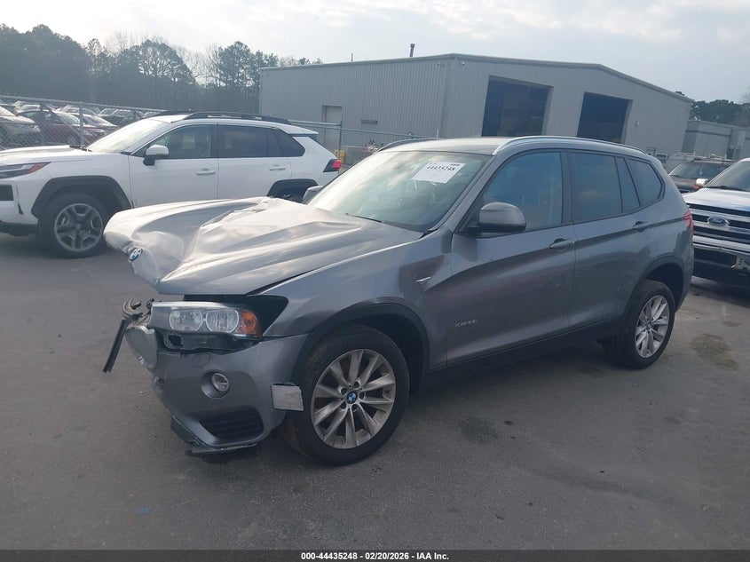 Vin: 5uxwx9c5xg0d81000, lot: 44931888, bmw x3 xdrive28i 20162
