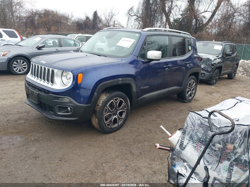 2017 Jeep Renegade Limited 4X4