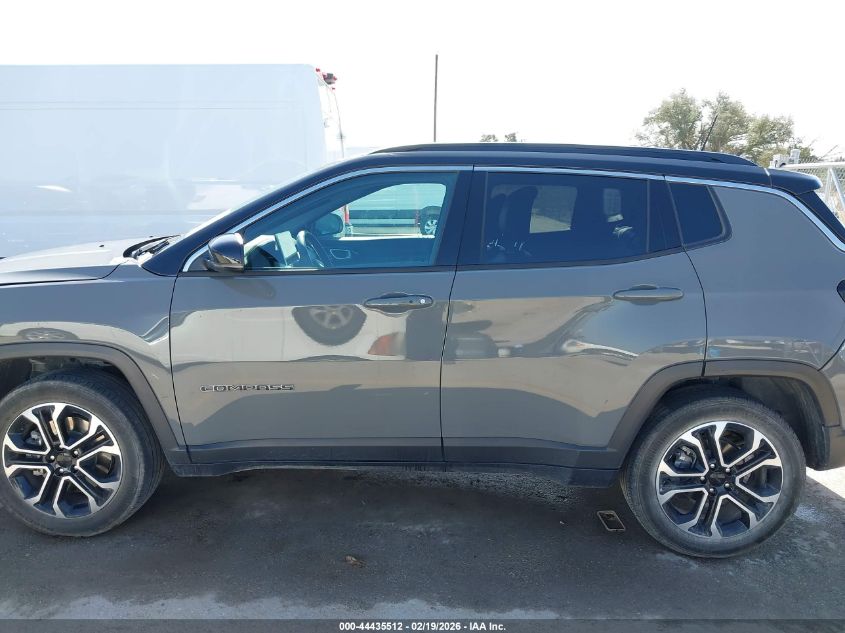 2023 Jeep Compass Limited VIN: 3C4NJDCNXPT565662 Lot: 44435512