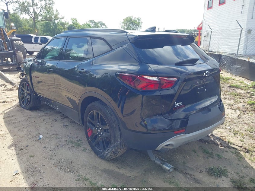 Vin: 3gnkbdrs5ns152121, lot: 44932217, chevrolet blazer fwd 3lt 20223