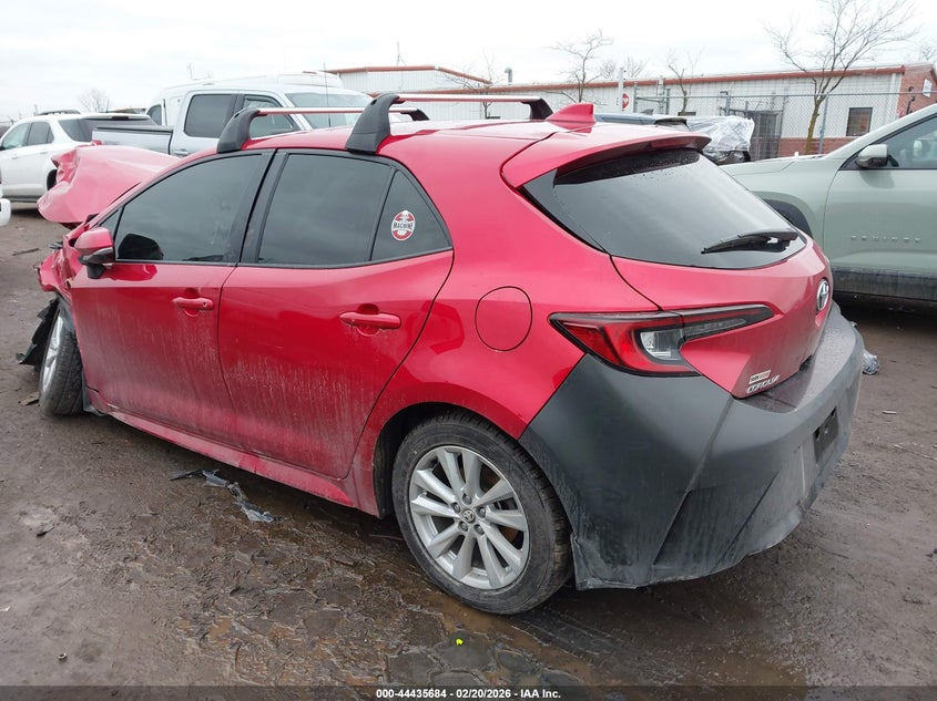 VIN JTND4MBE4P3206481 2023 TOYOTA COROLLA SE