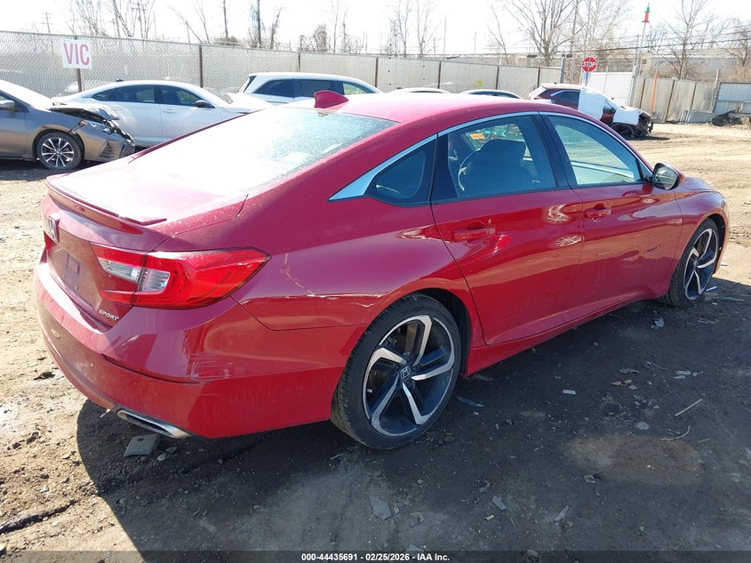 VIN 1HGCV1F32KA149921 2019 HONDA ACCORD SPORT