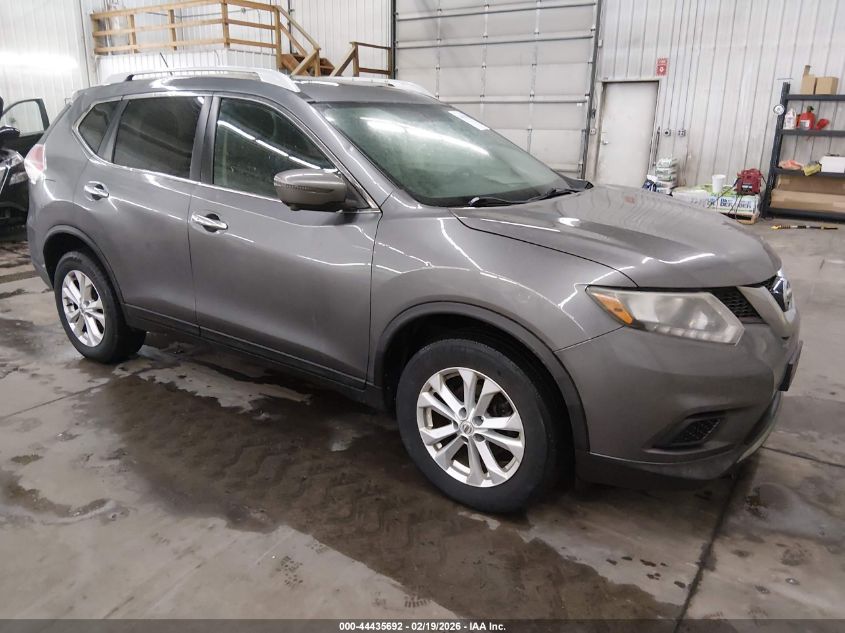 2016 Nissan Rogue Sv VIN: 5N1AT2MV5GC815599 Lot: 44435692