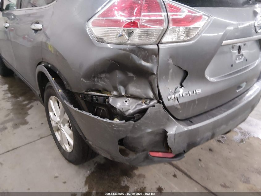 2016 Nissan Rogue Sv VIN: 5N1AT2MV5GC815599 Lot: 44435692