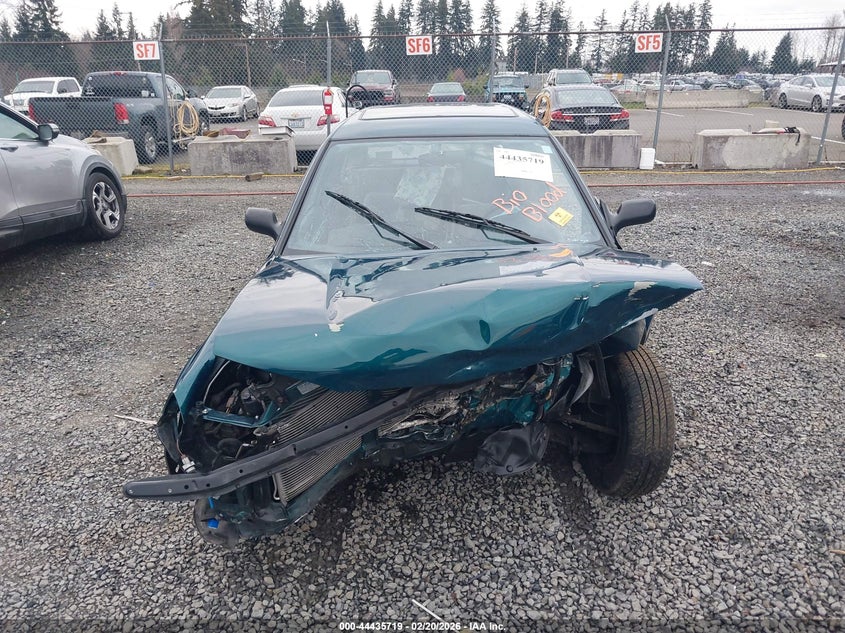 1997 Subaru Legacy L/Postal Rhd VIN: 4S3BK435XV6307780 Lot: 44435719