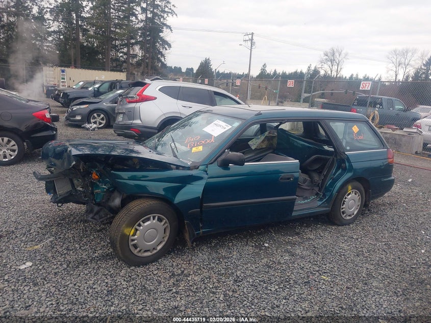 1997 Subaru Legacy L/Postal Rhd VIN: 4S3BK435XV6307780 Lot: 44435719