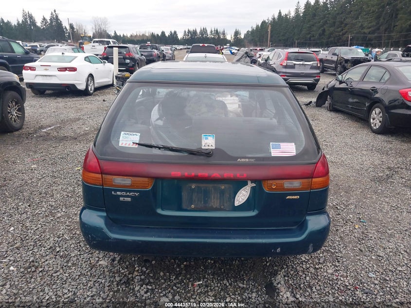 1997 Subaru Legacy L/Postal Rhd VIN: 4S3BK435XV6307780 Lot: 44435719