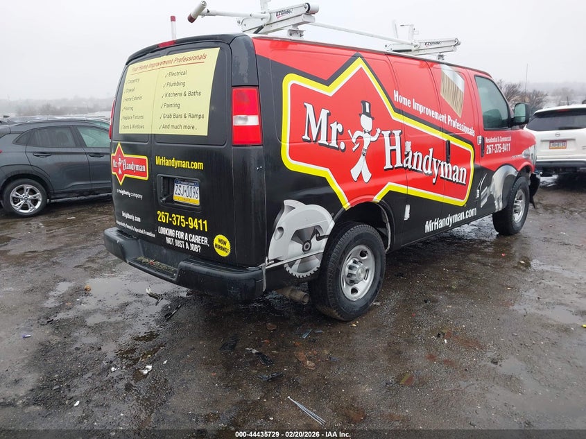 2021 Chevrolet Express Cargo Rwd 2500 Regular Wheelbase Wt