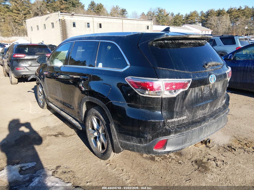 2016 Toyota Highlander Hybrid Limited