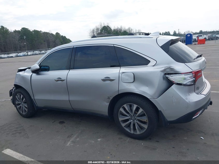 2015 Acura Mdx Technology Package VIN: 5FRYD4H4XFB016589 Lot: 44435763